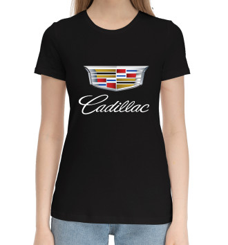 Хлопковая футболка Cadillac