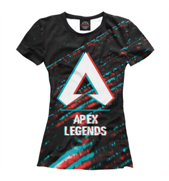 Футболка для девочек Apex Legends Glitch