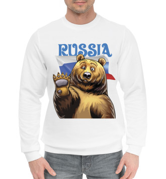Хлопковый свитшот Russia