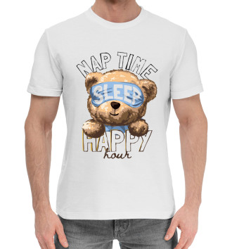 Хлопковая футболка Nap time