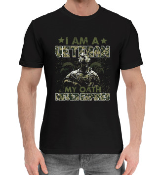 Хлопковая футболка Я Ветеран