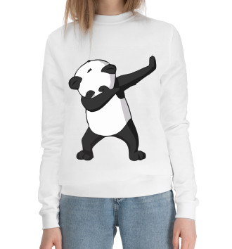 Женский Хлопковый свитшот Panda dab