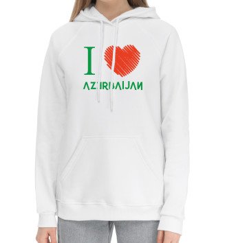 Хлопковый худи Love Azerbaijan