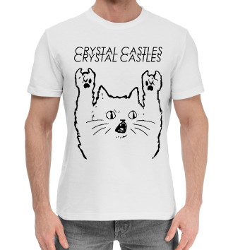 Хлопковая футболка Crystal Castles - Rock Cat