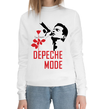 Женский Хлопковый свитшот Depeche Mode