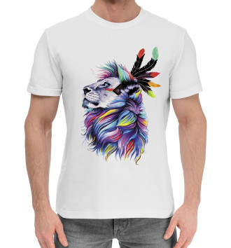 Хлопковая футболка Art lion