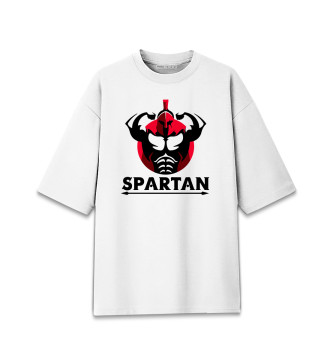 Хлопковая футболка оверсайз Spartan