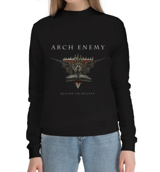 Женский Хлопковый свитшот Arch Enemy