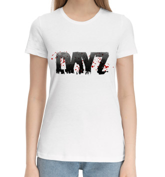 Женская Хлопковая футболка DayZ