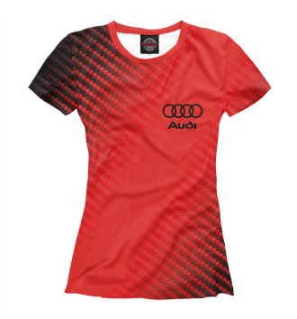 Женская Футболка Audi / Ауди