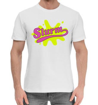 Мужская Хлопковая футболка Slurm