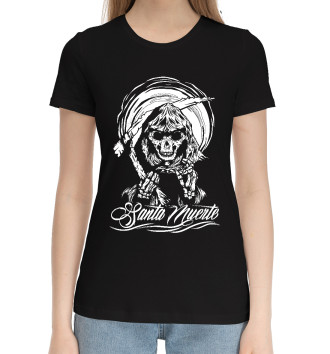 Хлопковая футболка Santa Muerte