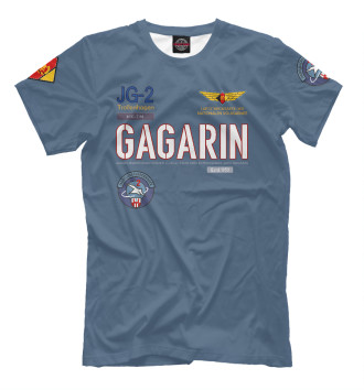 Футболка для мальчиков ВВС ГДР Эскадрилья Гагарин