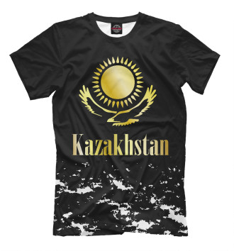 Мужская Футболка Kazakhstan