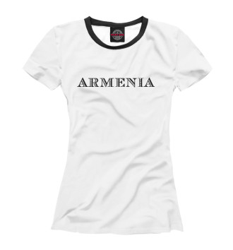 Женская Футболка ARMENIA