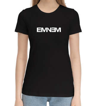 Женская Хлопковая футболка Eminem
