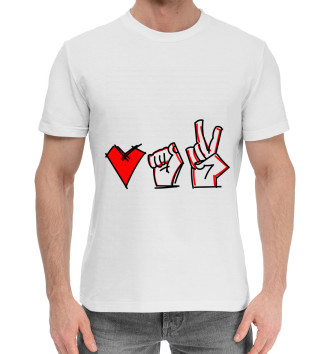 Хлопковая футболка Love Belarus