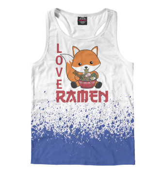 Мужская Борцовка Love Ramen Cute Fox