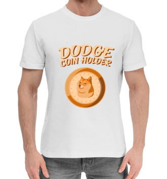 Мужская Хлопковая футболка Dodge Coin Holder