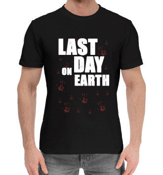 Мужская Хлопковая футболка Last Day on Earth