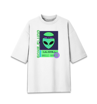 Хлопковая футболка оверсайз GONE.Fludd UFO
