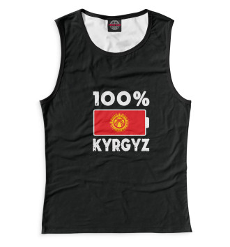 Майка для девочек 100% Kyrgyz