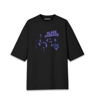 Хлопковая футболка оверсайз Black Sabbath
