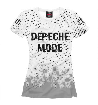 Женская Футболка Depeche Mode Glitch Light