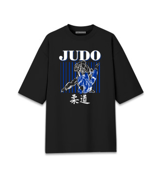 Хлопковая футболка оверсайз Judo