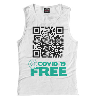Майка COVID-19 FREE ZONE 1.1