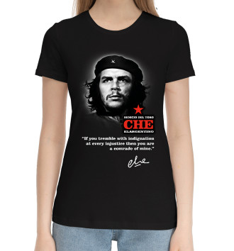 Женская Хлопковая футболка Che