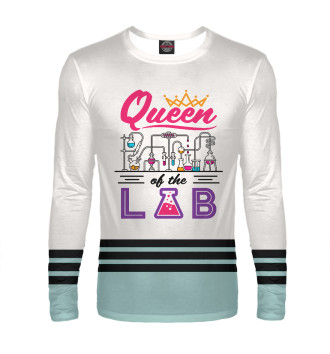 Мужской Лонгслив Queen of the Lab Laboratory