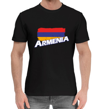 Мужская Хлопковая футболка Armenia