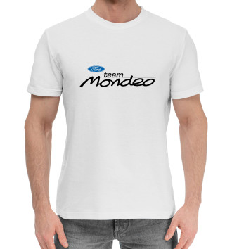 Мужская Хлопковая футболка Ford mondeo