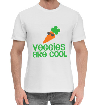 Хлопковая футболка Veggies Are Cool