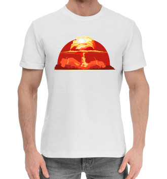 Хлопковая футболка Ядерный гриб