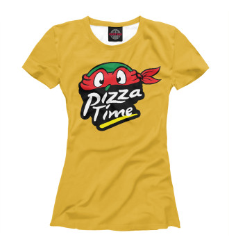 Футболка для девочек Pizza Time