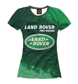 Женская Футболка Land Rover | Pro Racing