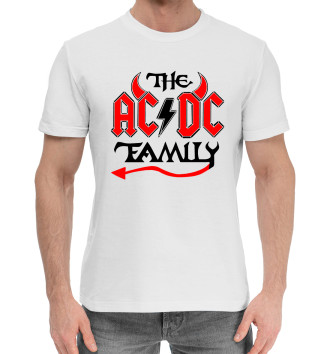 Мужская Хлопковая футболка AC/DC