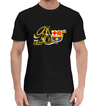 Мужская Хлопковая футболка Barcelona 1899