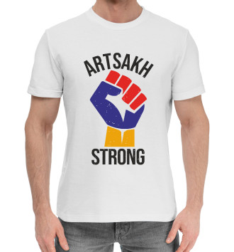 Мужская Хлопковая футболка Strong Artsakh