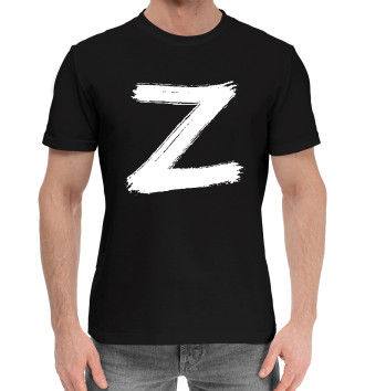 Мужская Хлопковая футболка Буква Z