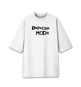 Мужская Хлопковая футболка оверсайз Depeche mode