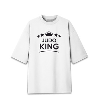 Хлопковая футболка оверсайз Король Дзюдо