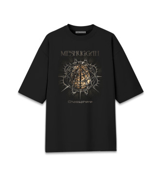 Хлопковая футболка оверсайз Meshuggah