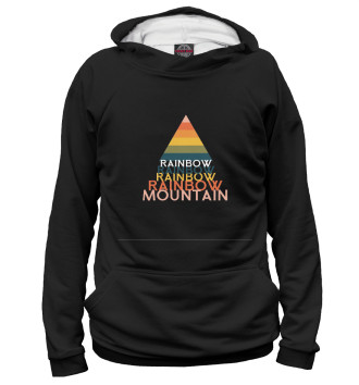 Худи для девочек Rainbow mountain