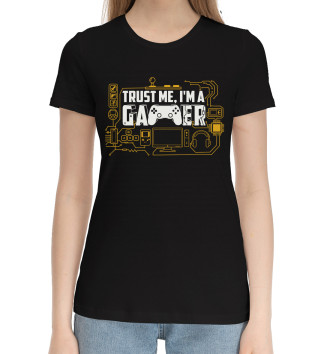 Хлопковая футболка Gamer