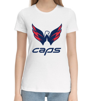 Хлопковая футболка Washington Capitals