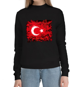 Женский Хлопковый свитшот Турция