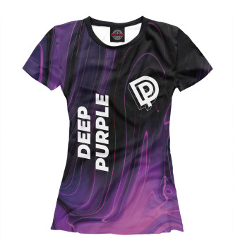 Женская Футболка Deep Purple Violet Plasma